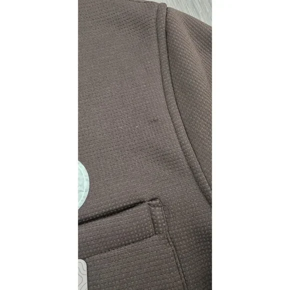 Nomad Sherpa Lined Shacket Men’s S Brown Button Front Shirt Jacket - Picture 7 of 14